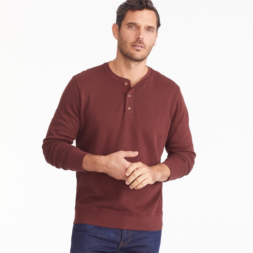 UNTUCKit Henley Longsleeve Shirt - NWOT